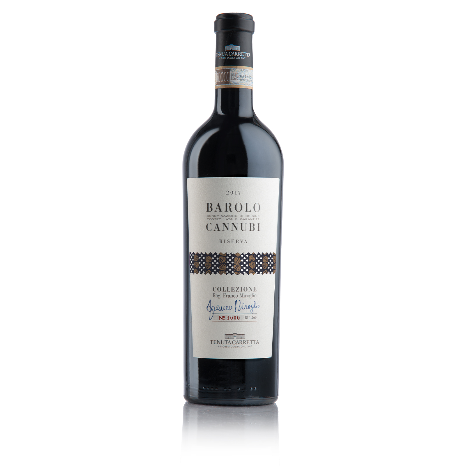 barolo-cannubi-riserva-2017-web Tenuta Carretta Barolo Cannubi Riserva Franco Miroglio - immagine 1